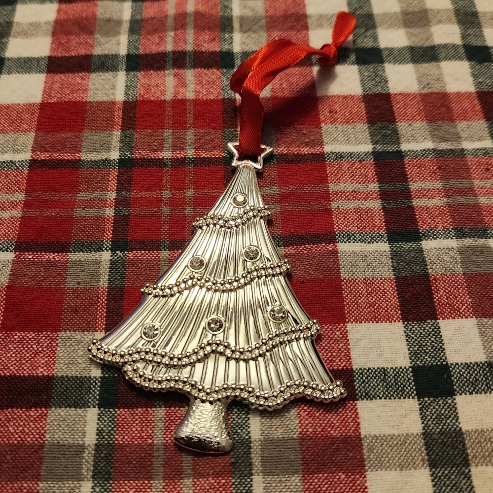 Silver Tree Ornament
